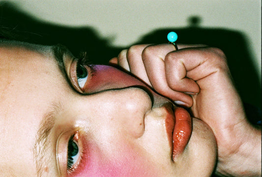 Color with green and clementine