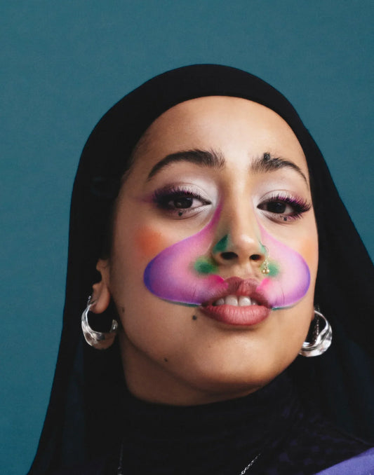 Salwa Rahman escapes into a swirl of squiggles