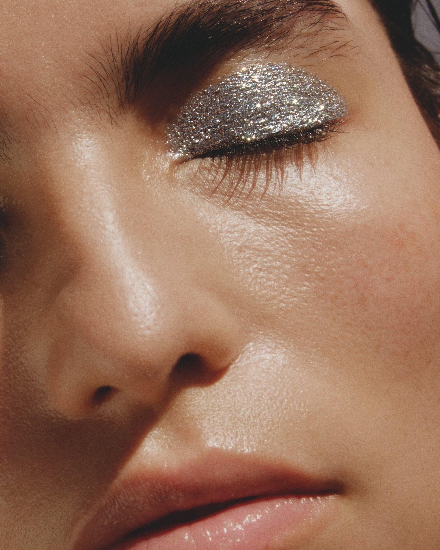 Dusted Glitter Silver - submissionbeauty