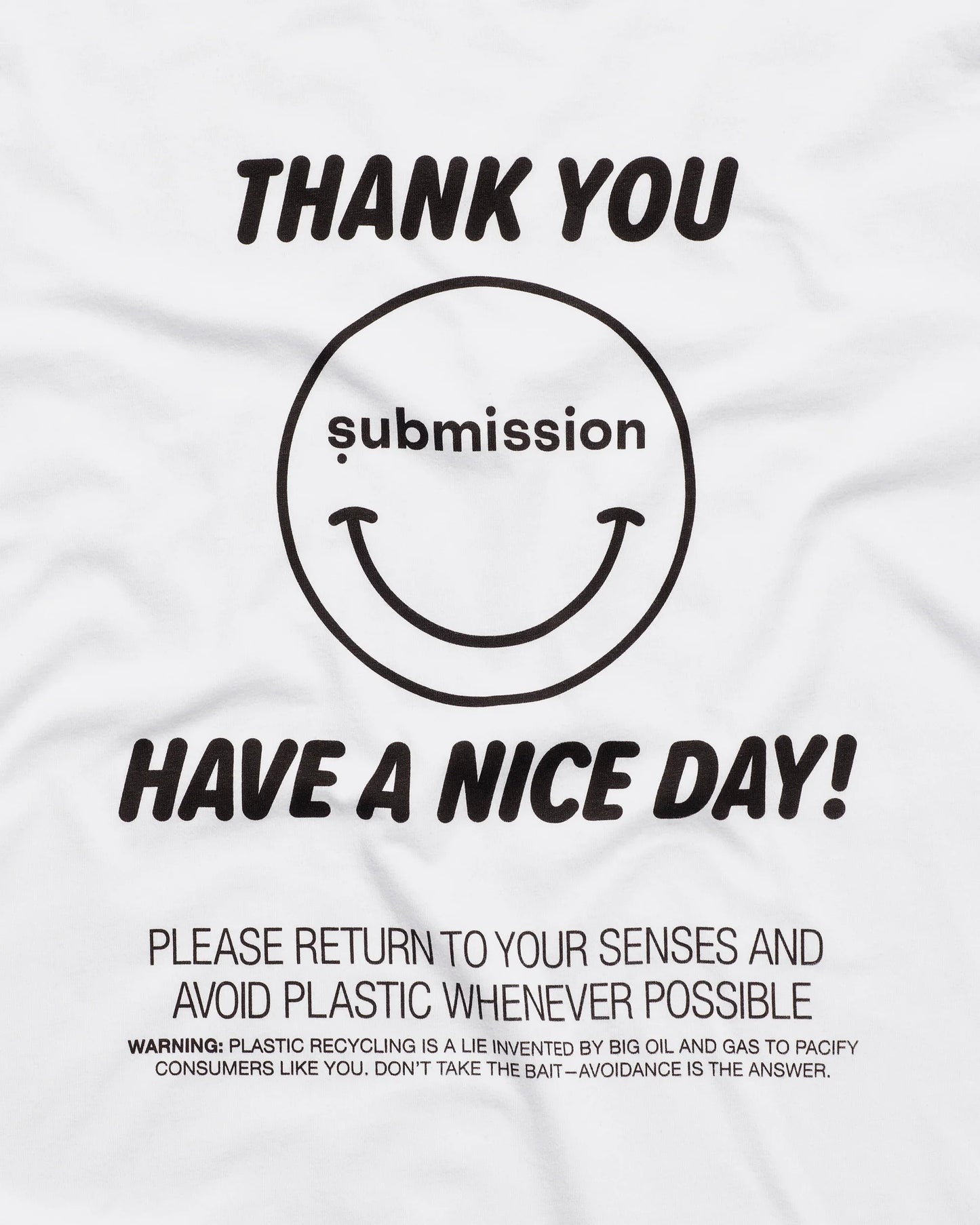 Submission Thank You Tee - submissionbeauty