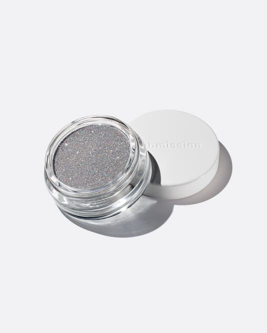 Glitter Dusted Silver