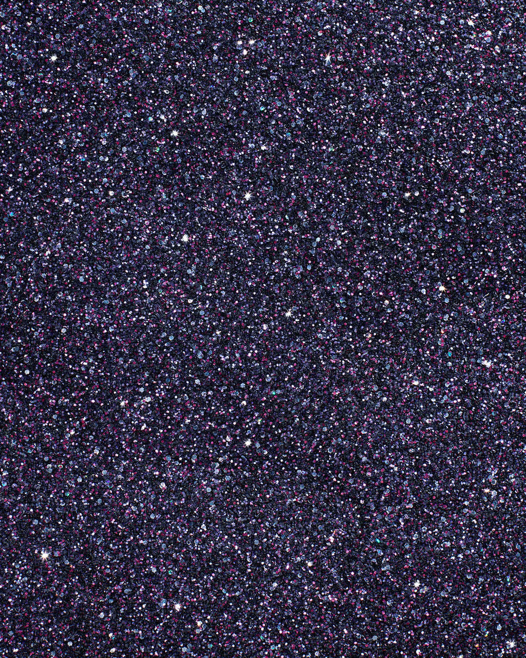 closeup photo of ariana rose glitter, purple and sparkly