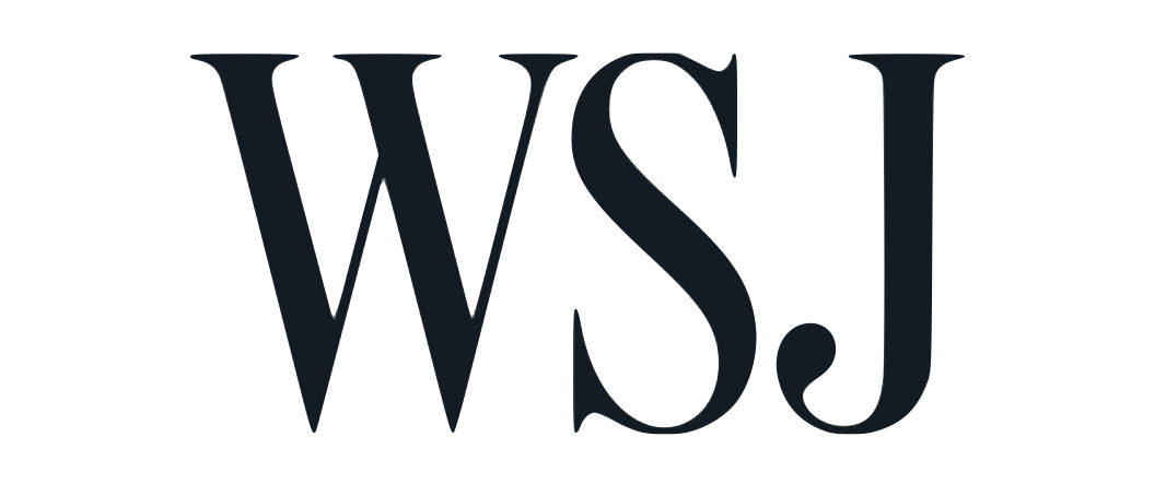 Wall Street Journal inital logo WSJ in classic serif font